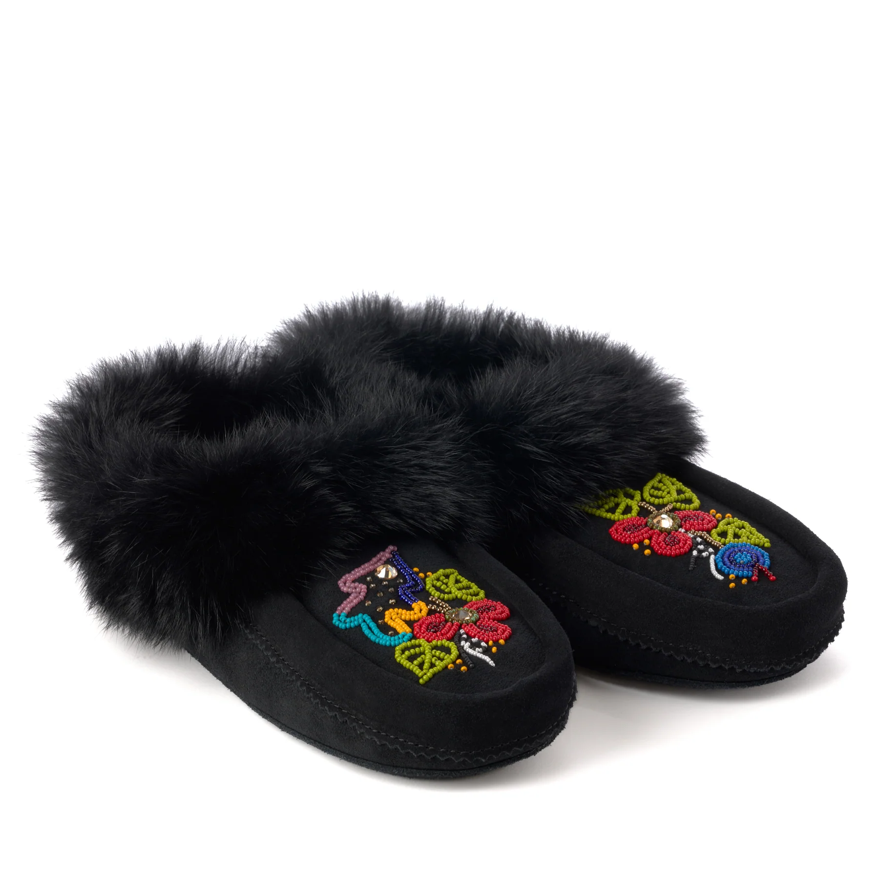 Walking in Two Worlds Moccasin